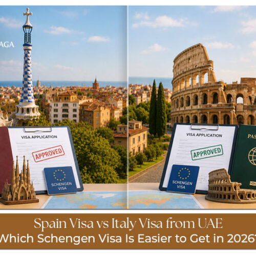 Spain visa and Italy visa comparison for UAE residents planning Schengen travel in 2026
