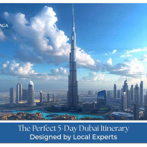 5-day Dubai itinerary covering top attractions, dining, shopping, and sightseeing