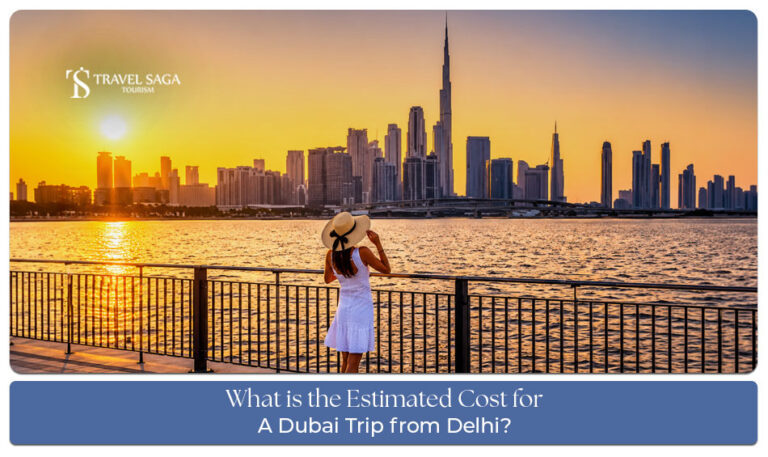 Dubai trip cost from Delhi including flights, hotels, visas, and sightseeing