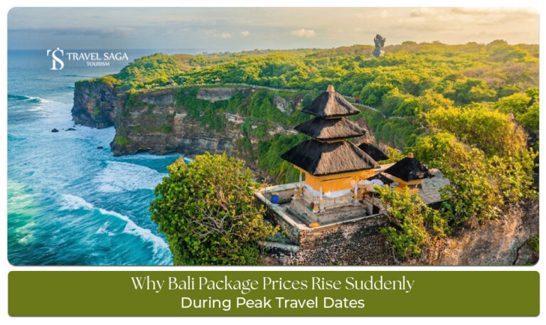 Bali package prices rising during peak travel dates due to high seasonal demand