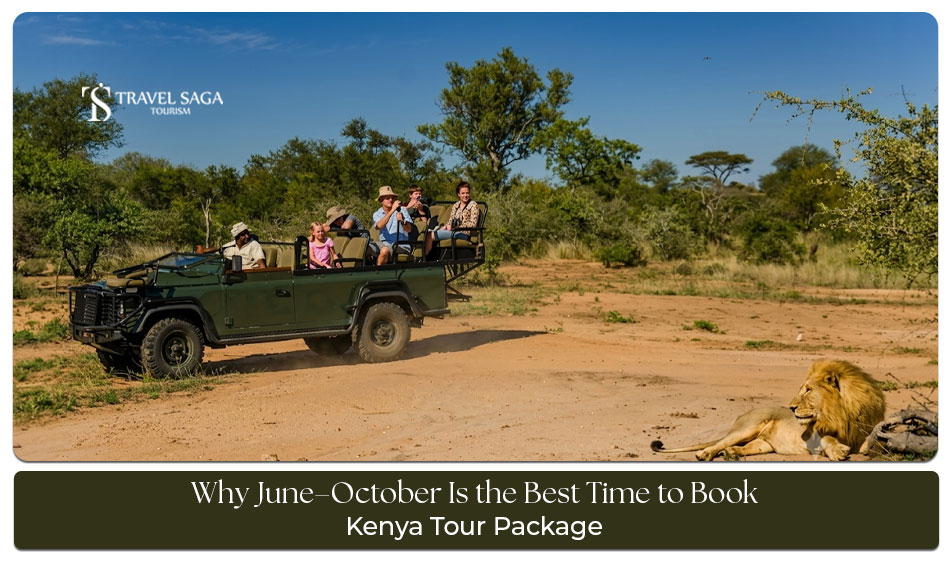 Best time to book a Kenya tour package from June to October for safari adventures