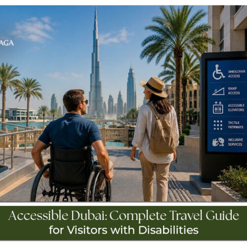 Travel guide for visitors with disabilities with accessible travel tips