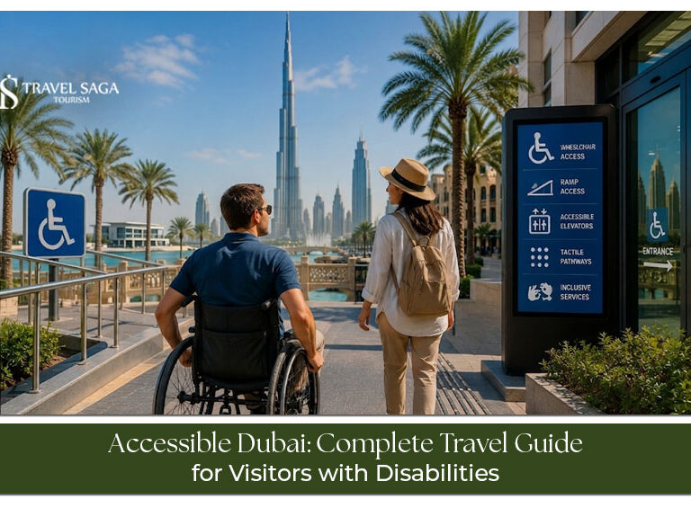 Travel guide for visitors with disabilities with accessible travel tips