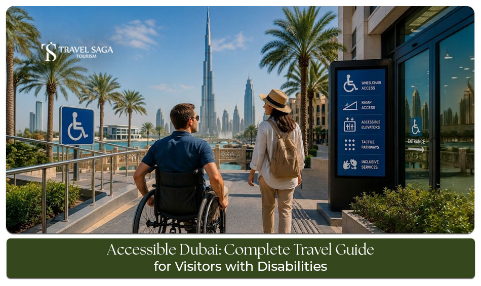 Travel guide for visitors with disabilities with accessible travel tips
