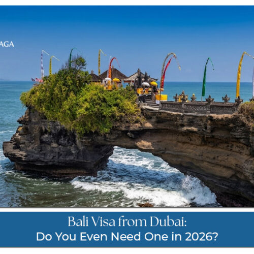 Dubai resident applying for a Bali visa with passport and travel documents