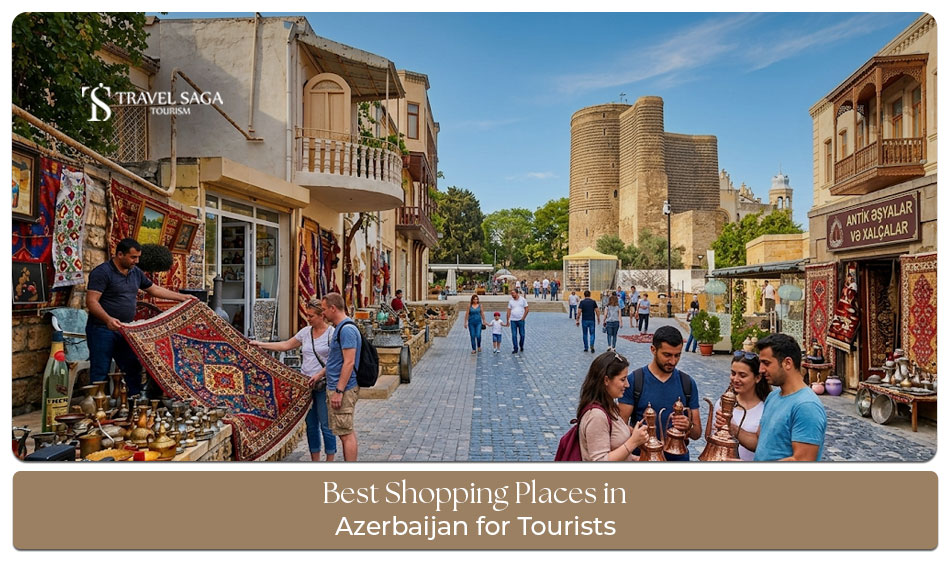 Shopping places in Azerbaijan for luxury brands and local markets