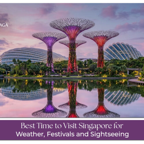 Tourists exploring Singapore attractions during the best travel season