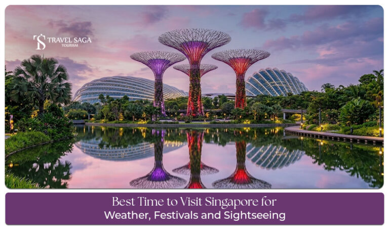 Tourists exploring Singapore attractions during the best travel season