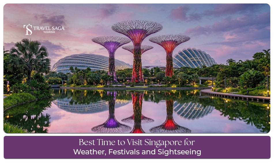 Tourists exploring Singapore attractions during the best travel season