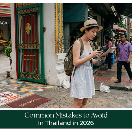 Tourists following local travel rules and cultural etiquette while exploring Thailand in 2026