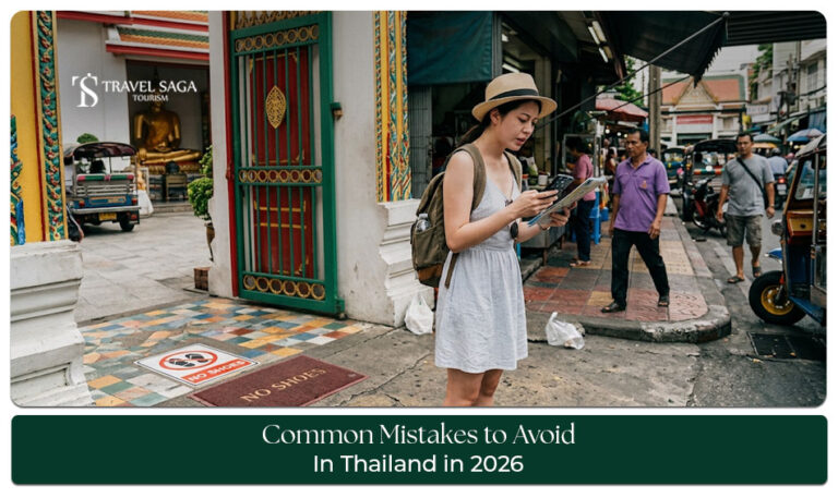 Tourists following local travel rules and cultural etiquette while exploring Thailand in 2026