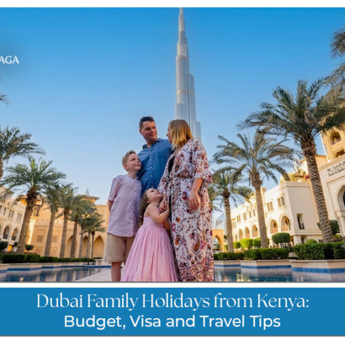 Family from Kenya enjoying a holiday in Dubai with iconic landmarks and kid-friendly attractions.