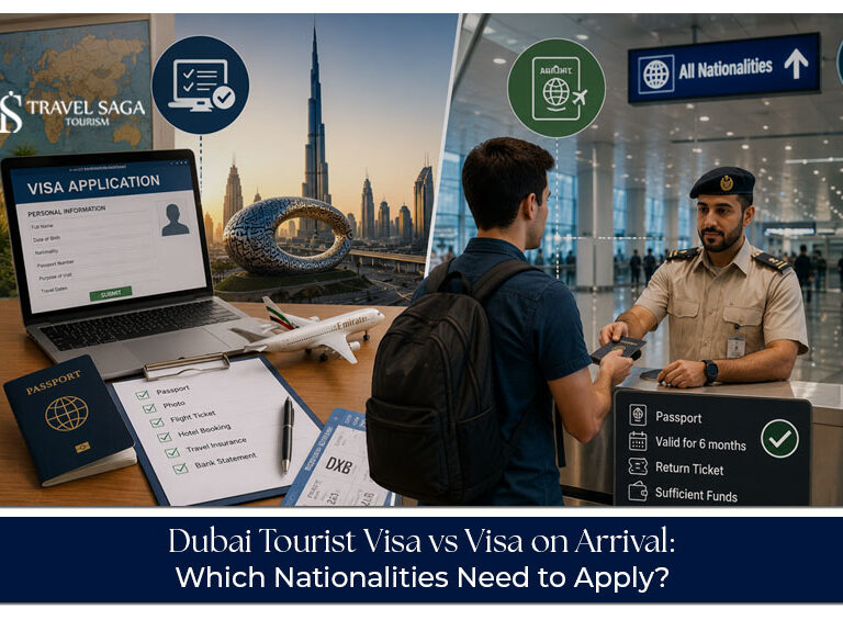 Dubai Tourist Visa vs Visa on Arrival: Know the key travel differences