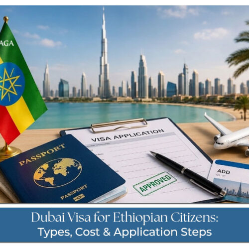 Dubai Visa for Ethiopian Citizens – Types, costs, and application steps explained.