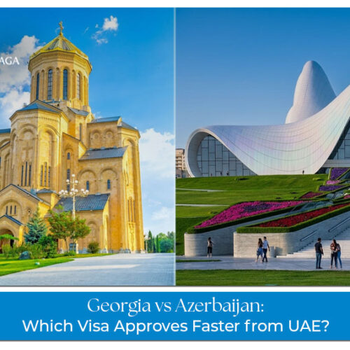 Compare Georgia vs Azerbaijan visa from UAE requirements, application process, and travel options for UAE residents.