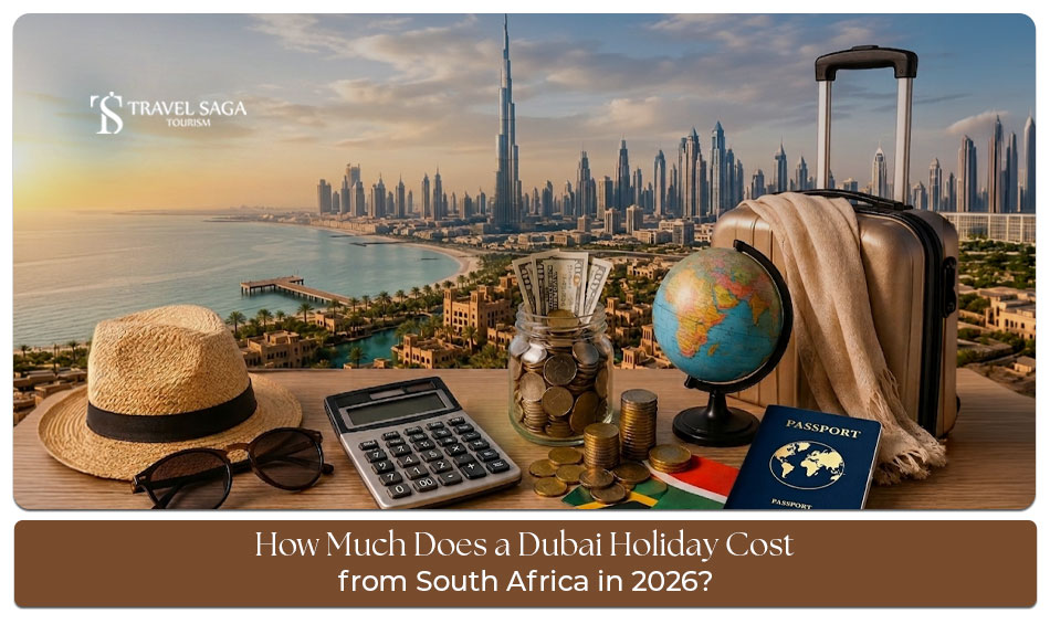 South African travellers planning a Dubai holiday budget with flights, hotels, sightseeing, and travel expenses