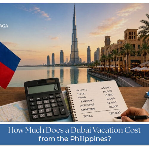 Dubai vacation cost from the Philippines with budget travel estimates