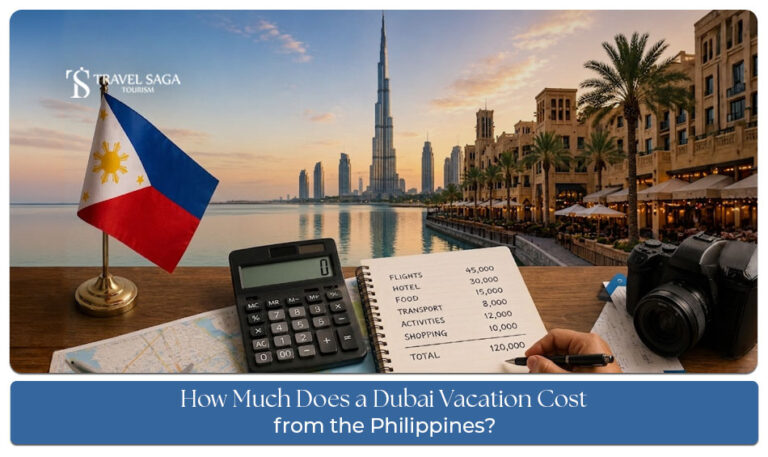 Dubai vacation cost from the Philippines with budget travel estimates