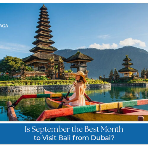 Dubai travellers enjoying Bali beaches, temples, waterfalls, and scenic landscapes in September