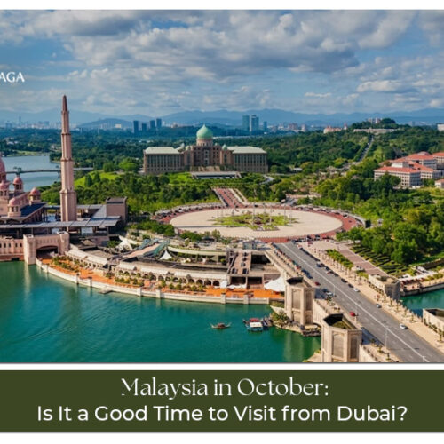 Tourists exploring Malaysia’s famous attractions, beaches, and rainforests in October