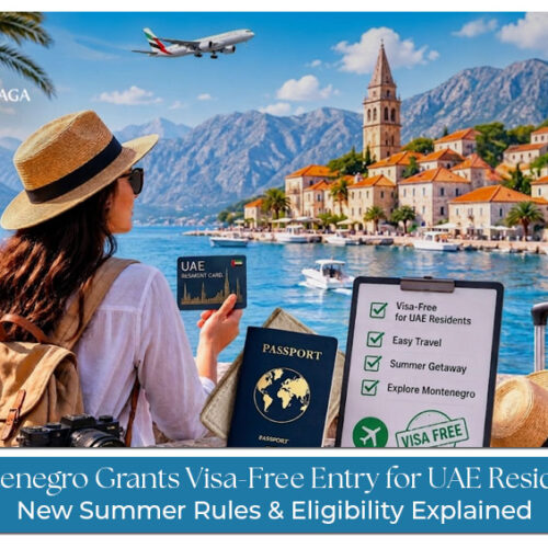 Montenegro grants visa-free entry for UAE residents in 2026