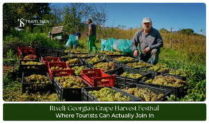 Georgia Grape Harvest Festival with wine traditions and cultural celebrations