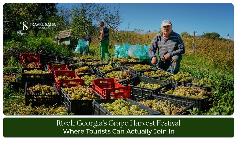 Georgia Grape Harvest Festival with wine traditions and cultural celebrations