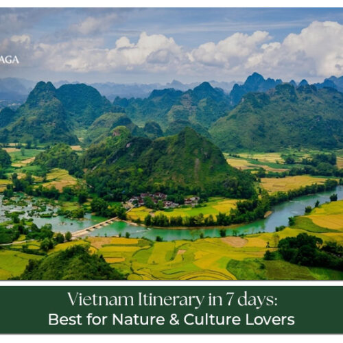 Travellers exploring Vietnam’s top attractions during a 7-day itinerary
