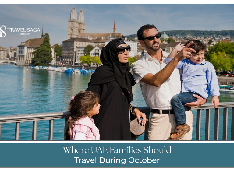 UAE family enjoying a memorable international holiday during October