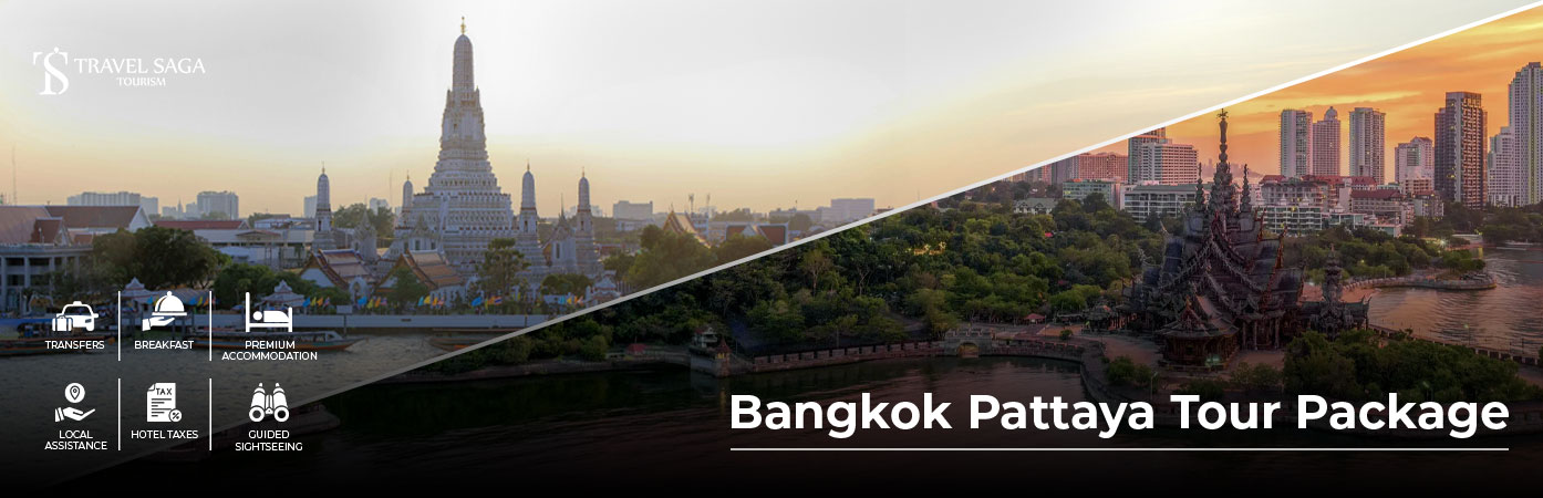 Bangkok Pattaya Tour Package with sightseeing by Travel Saga Tourism