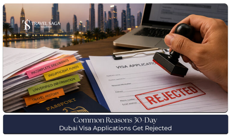 30-Day Dubai Visa Rejection Reasons and how to avoid common mistakes
