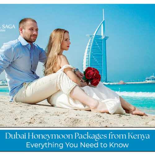 Kenyan couple enjoying a romantic Dubai honeymoon with luxury experiences and city views