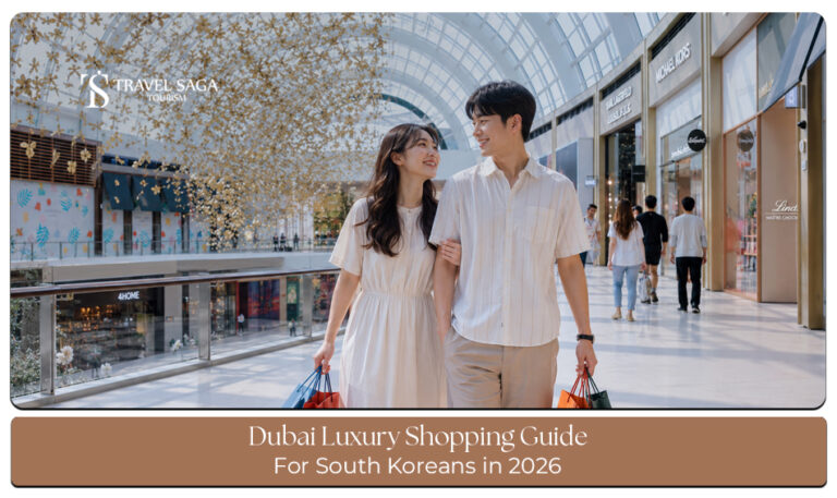 Dubai Luxury Shopping Guide for South Koreans in 2026 with top brands