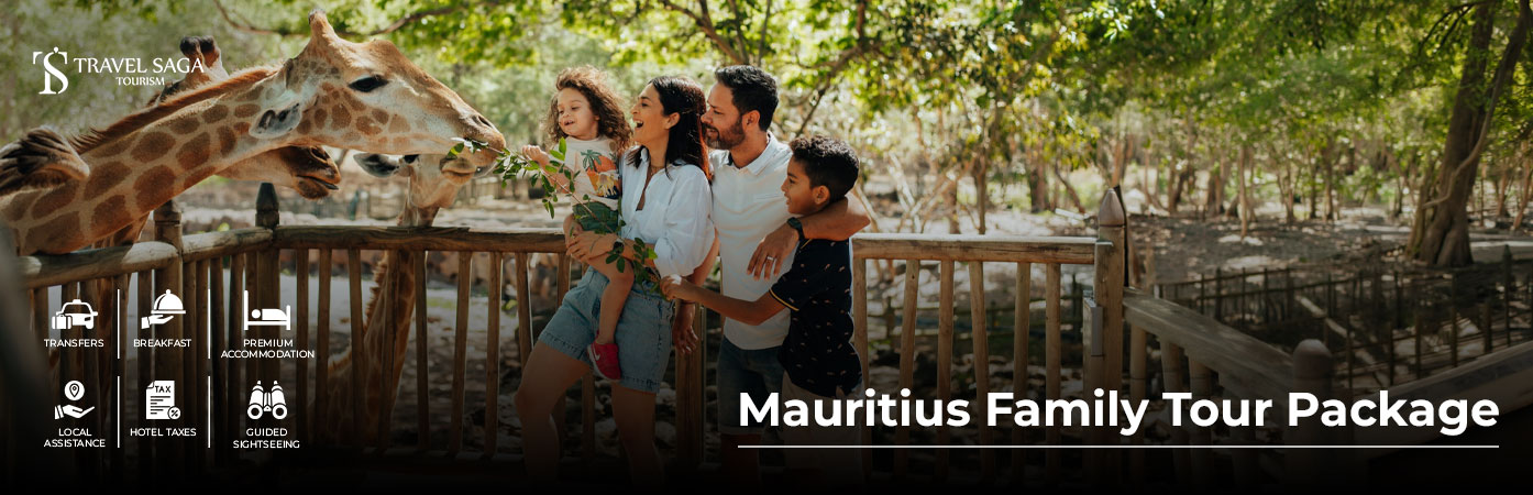 Mauritius Family Tour Package with family-friendly resorts, beautiful beaches, and exciting island attractions