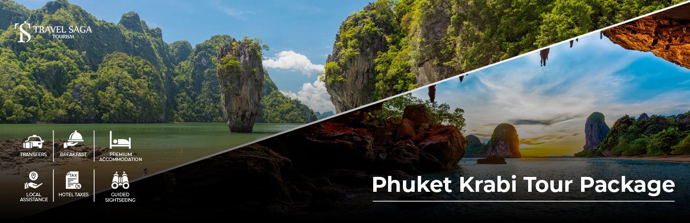 Phuket Krabi Tour Package with island sightseeing by Travel Saga Tourism