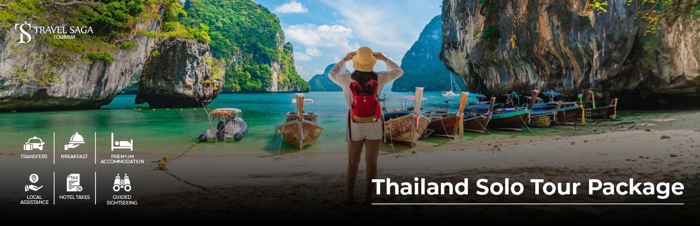 Thailand Solo Tour Package by Travel Saga Tourism for safe and exciting solo travel