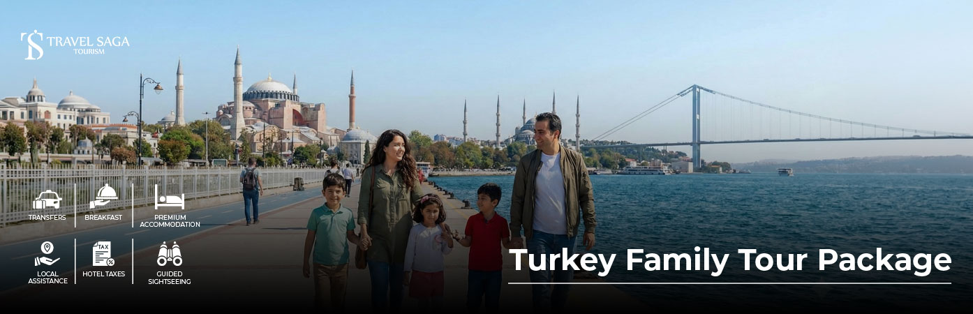 Turkey Family Tour Package with Istanbul, Cappadocia, Antalya, and family-friendly sightseeing