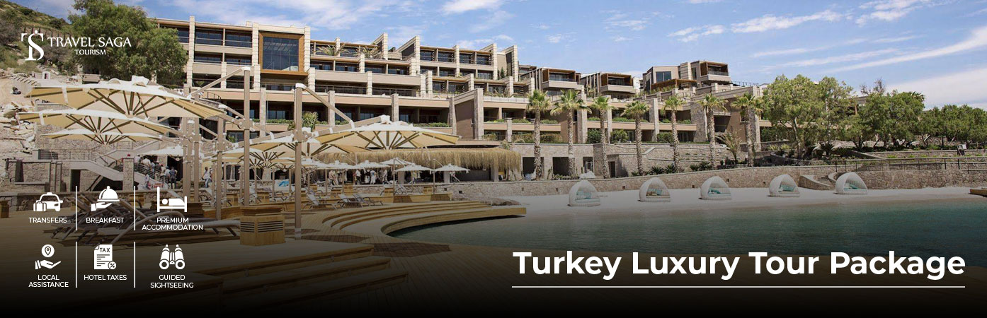 Turkey Luxury Tour Package with premium hotels, Cappadocia hot air balloons, Istanbul, and exclusive experiences