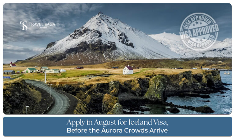 Apply in August for an Iceland visa and plan a memorable trip to stunning landscapes and natural attractions.
