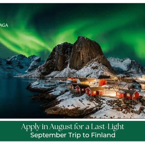 Apply for a Finland visa in August to prepare for your September travel plans.