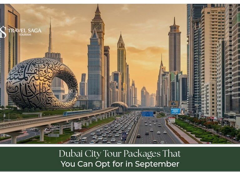 Dubai city tour packages for September travel.
