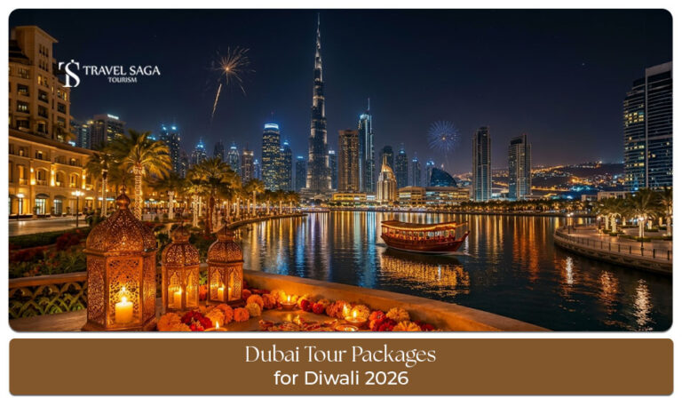 Dubai tour packages for Diwali 2026 with festive attractions and city views.