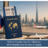 Dubai transit visa requirements and travel information for Filipino passengers.