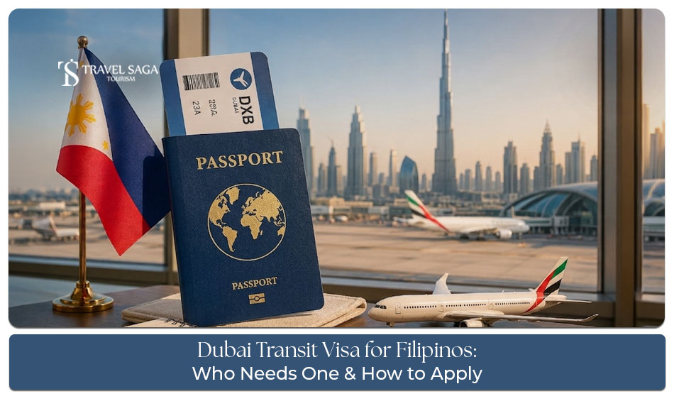 Dubai transit visa requirements and travel information for Filipino passengers.