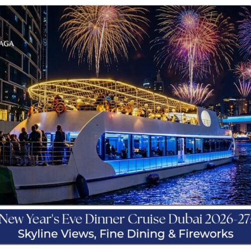 New Year's Eve dinner cruise in Dubai 2026-27.