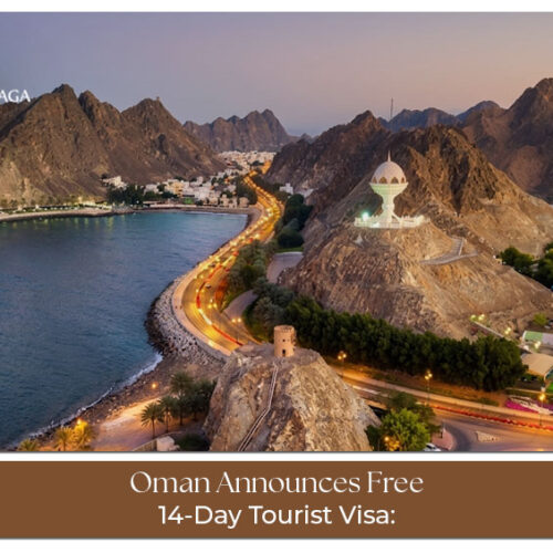 Oman welcomes international tourists with its free 14-day tourist visa policy and stunning travel destinations.