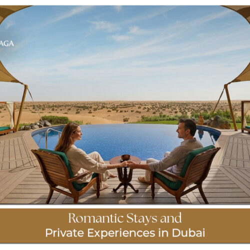 Romantic stays and private experiences for couples in Dubai.