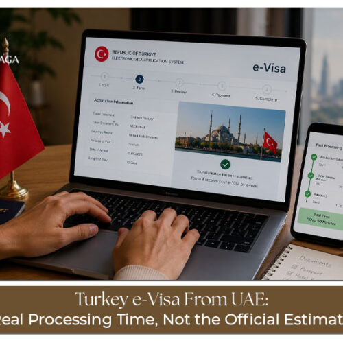 Turkey e-Visa processing time from UAE.