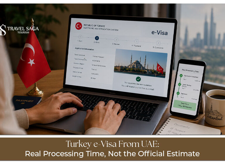 Turkey e-Visa processing time from UAE.