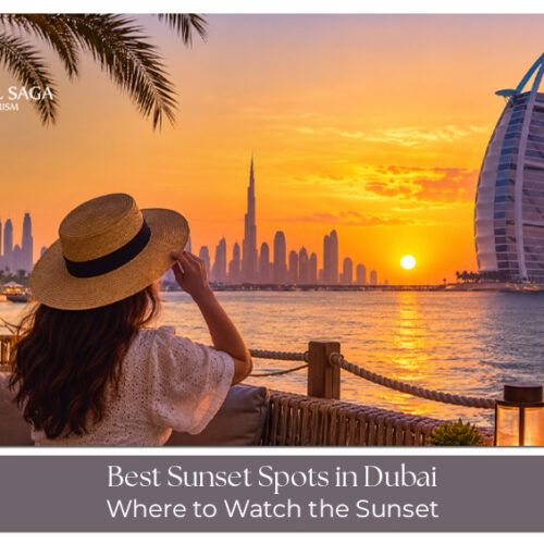 Best sunset spots in Dubai.